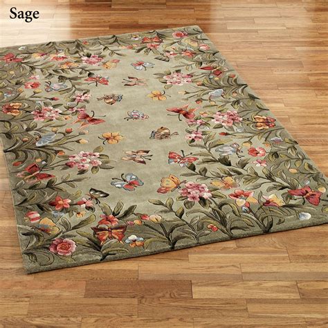 Soft Area Rug for Living Room,Vintage Floral Shabby Chic Roses Lace Frame Pink Flowers Bouquets with Green Leaves,Large Floor Carpets Mat Non Slip Washable Area. . Shabby chic rugs